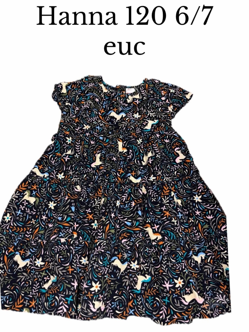 Hanna Andersson 6-7 corduroy 6-7 dress